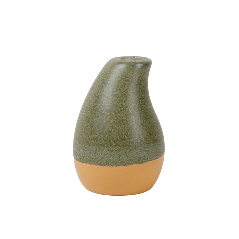 Ceramic Salt and Pepper Shaker Set – Elegant Seasoning Bottles for Kitchen and Dining Table